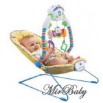 «ПТИЧКА С КОЛОКОЛЬЧИКОМ» шезлонг Fisher Price.